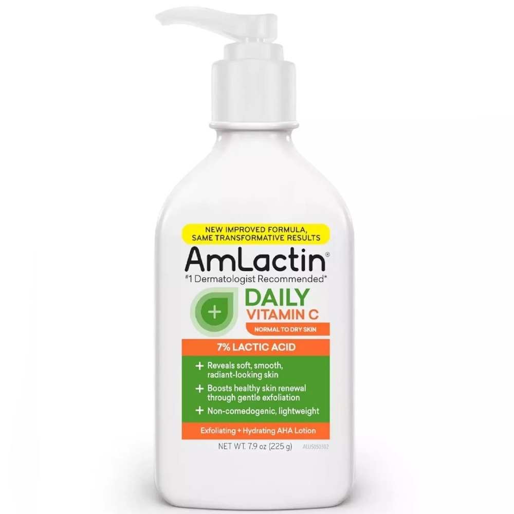 Amlactin Daily Vitamin C Exfoliating Lotion - 7.9 oz.